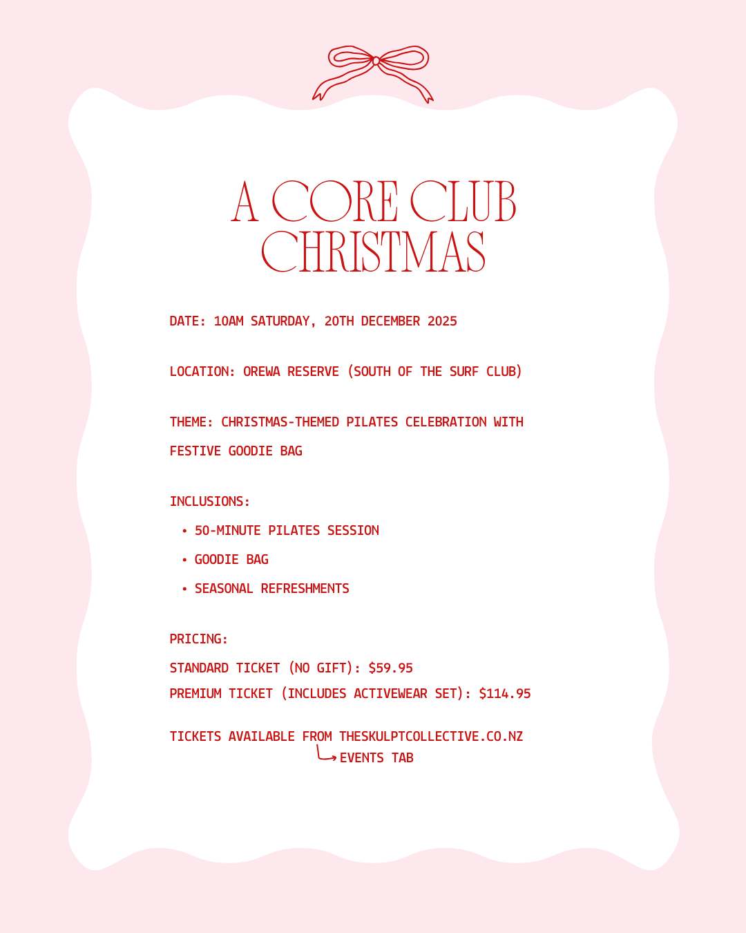 A Core Club Christmas (20th December 2025)