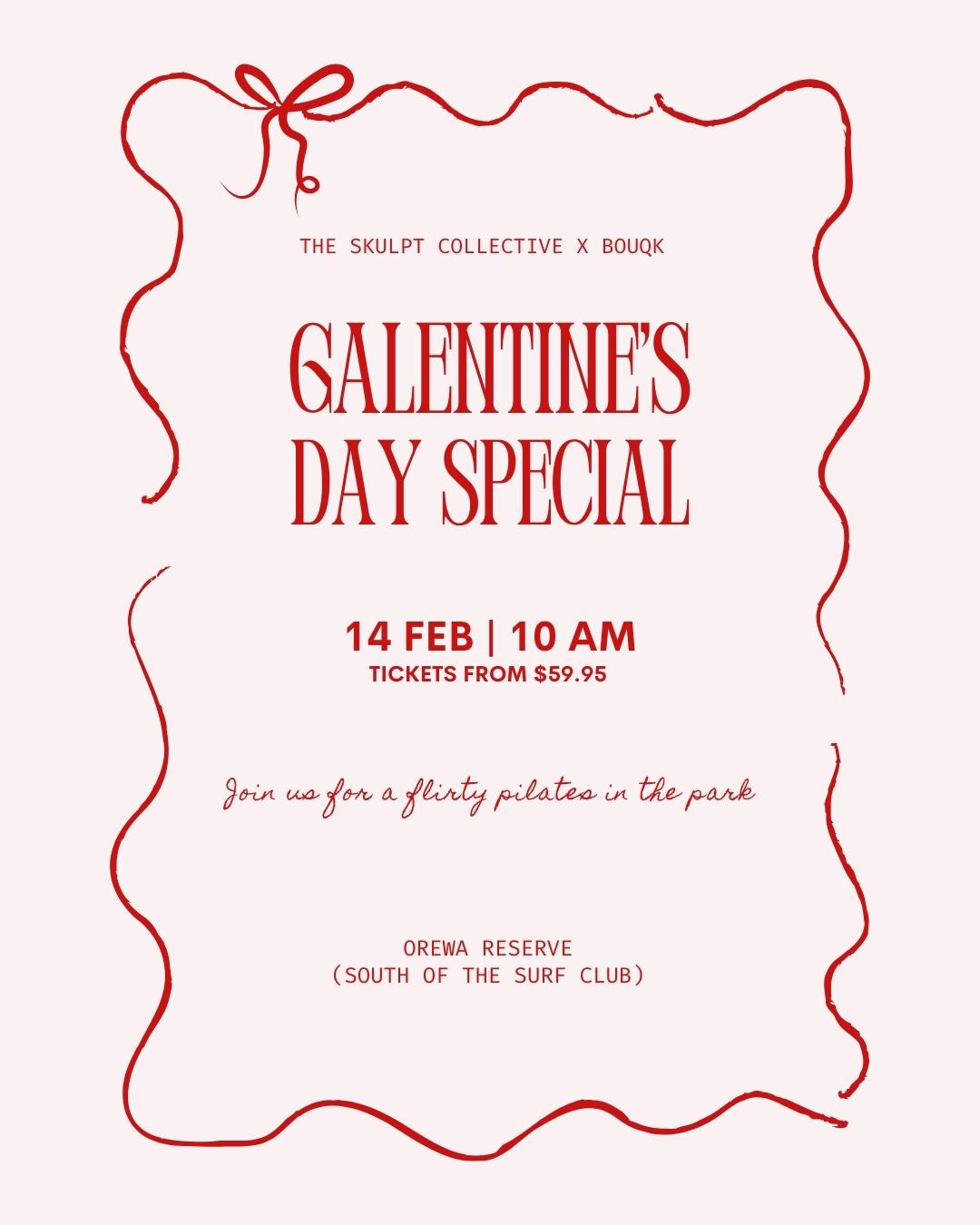 Galentine's Day Special Pilates (14th February 2026)